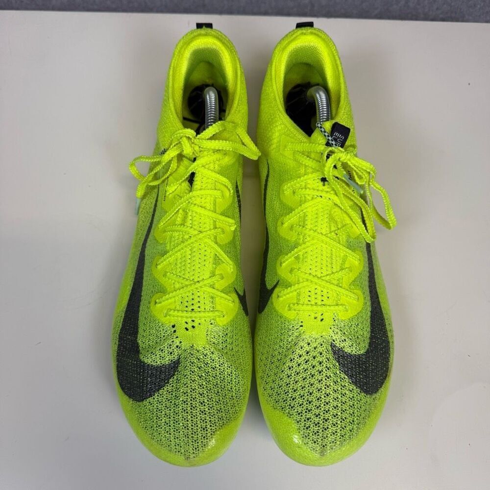 New Nike Zoom Superfly Elite 2 Track Cleats Men's Size 12.5 Green DR9923-700 - Picture 3 of 13